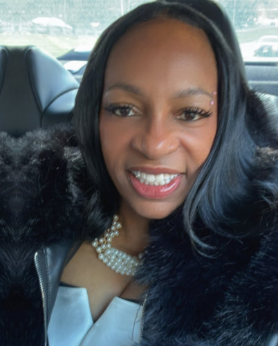 woman with a smile